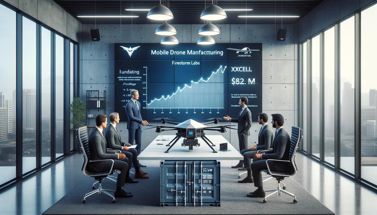 Firestorm Labs גייסה 82 מיליון דולר למפעלי רחפנים ניידים