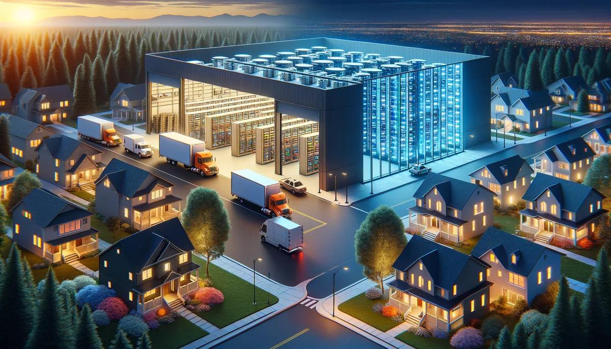 ארה"ב: הציבור מעדיף מחסן של אמזון ליד הבית על פני דאטה סנטרים